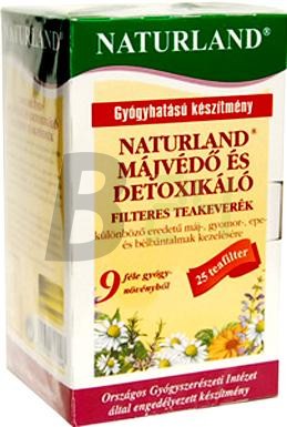 Naturland májvédő tea 25 filteres (25 filter) ML000990-13-5