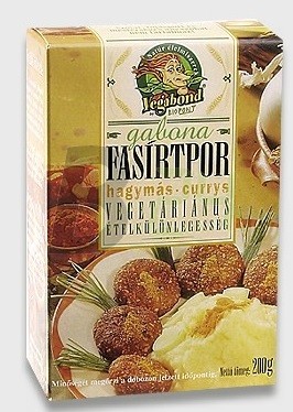 Vegabond gabona fasírtpor hagymás-currys (200 g) ML006327-34-11