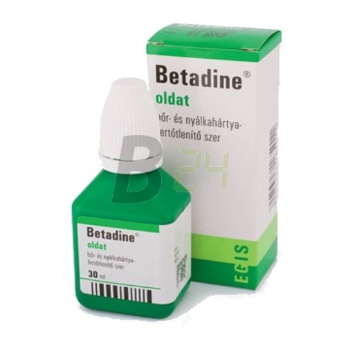 Betadine nyálkahártya fertőtlenitő 30 ml (30 ml) ML007884-21-8