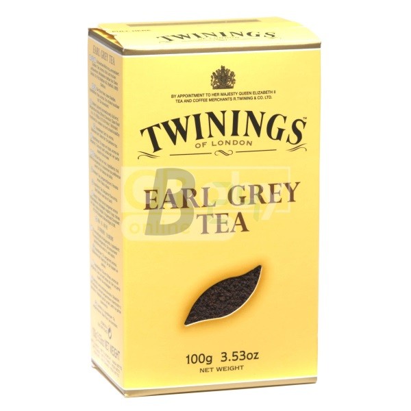 Twinings earl grey tea papirdobozos (100 g) ML009698-36-5