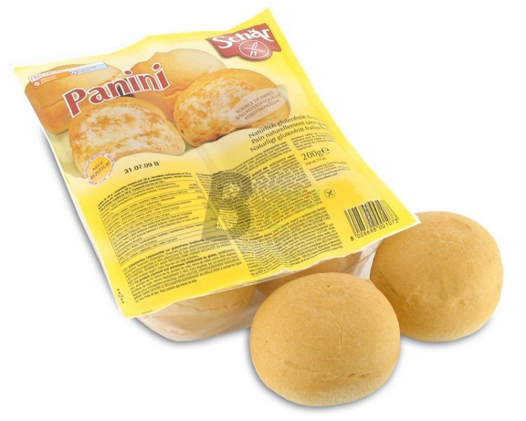 Schar gluténmentes panini zsemlék (200 g) ML010629-16-2