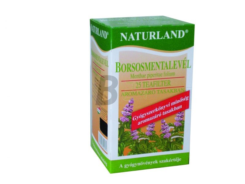 Naturland borsmenta tea 25 filteres (25 filter) ML012045-13-6