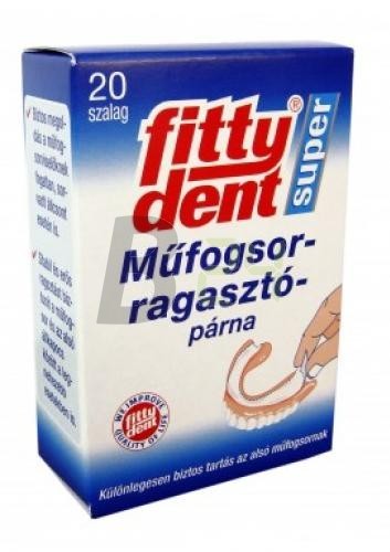 Fittydent műfogsorragasztó párna (20 db) ML016573-27-10