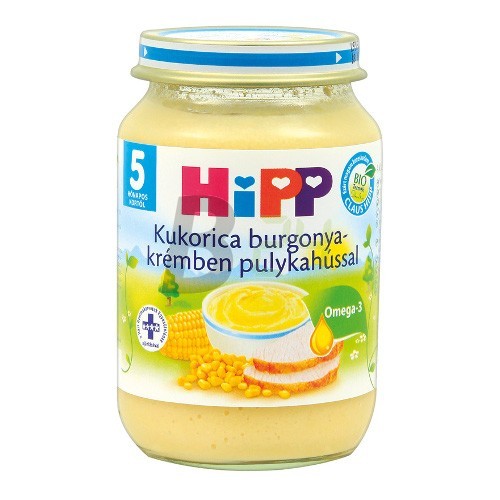 Hipp 6200 kukorica burgonyakrémben (190 g) ML020405-10-2