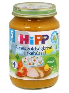 Hipp 6250 rizses zöldségkrém csirkével (190 g) ML020408-10-2
