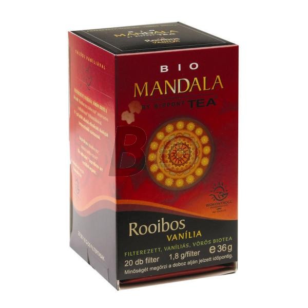 Mandala bio filteres tea rooibos vanilia (20 filter) ML020847-14-8