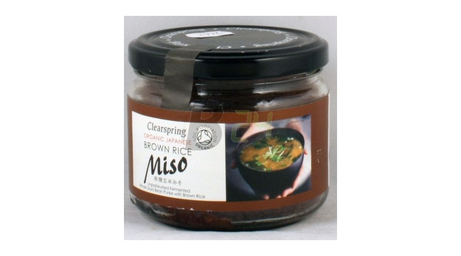 Clearspring bio miso barnarizsből üveges (300 g) ML021826-8-1