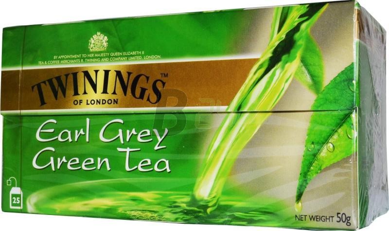 Twinings earl grey zöld tea 25 db (25 filter) ML022892-12-8