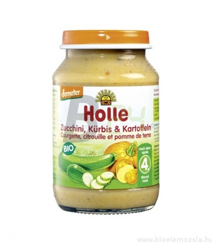 Holle bio bébiétel cukkini-sütőtök-burg. (190 g) ML024735-8-10