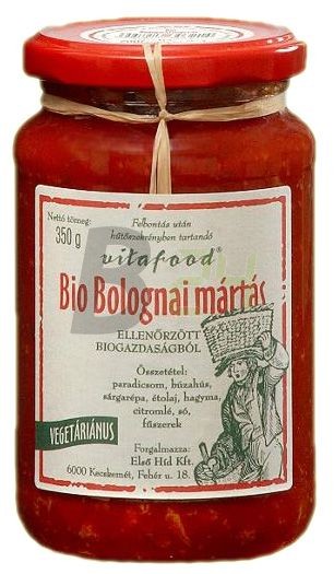 Vitafood bio bolognai mártás (350 g) ML024944-8-2