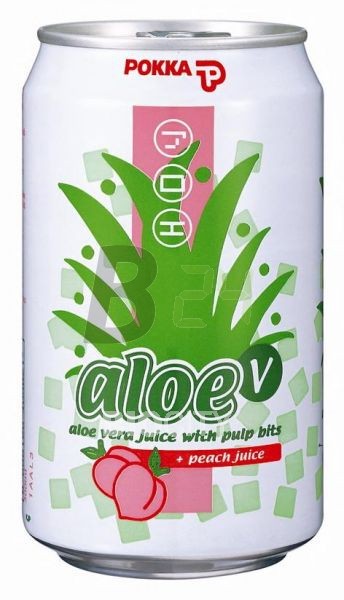 Pokka aloe vera üdítőital barack (330 ml) ML025697-12-11