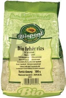 Biopont bio fehér rizs hosszúszemű 5oo g (500 g) ML027049-35-1
