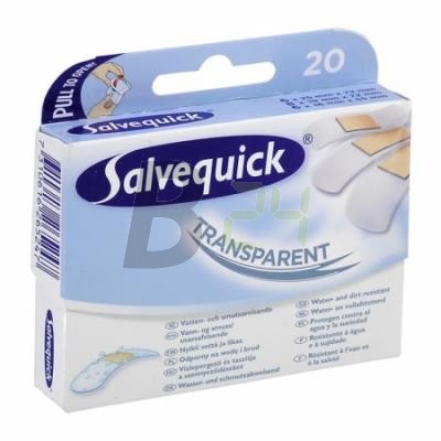 Salvequick sebtapasz transparent 20 db (20 db) ML029695-25-4