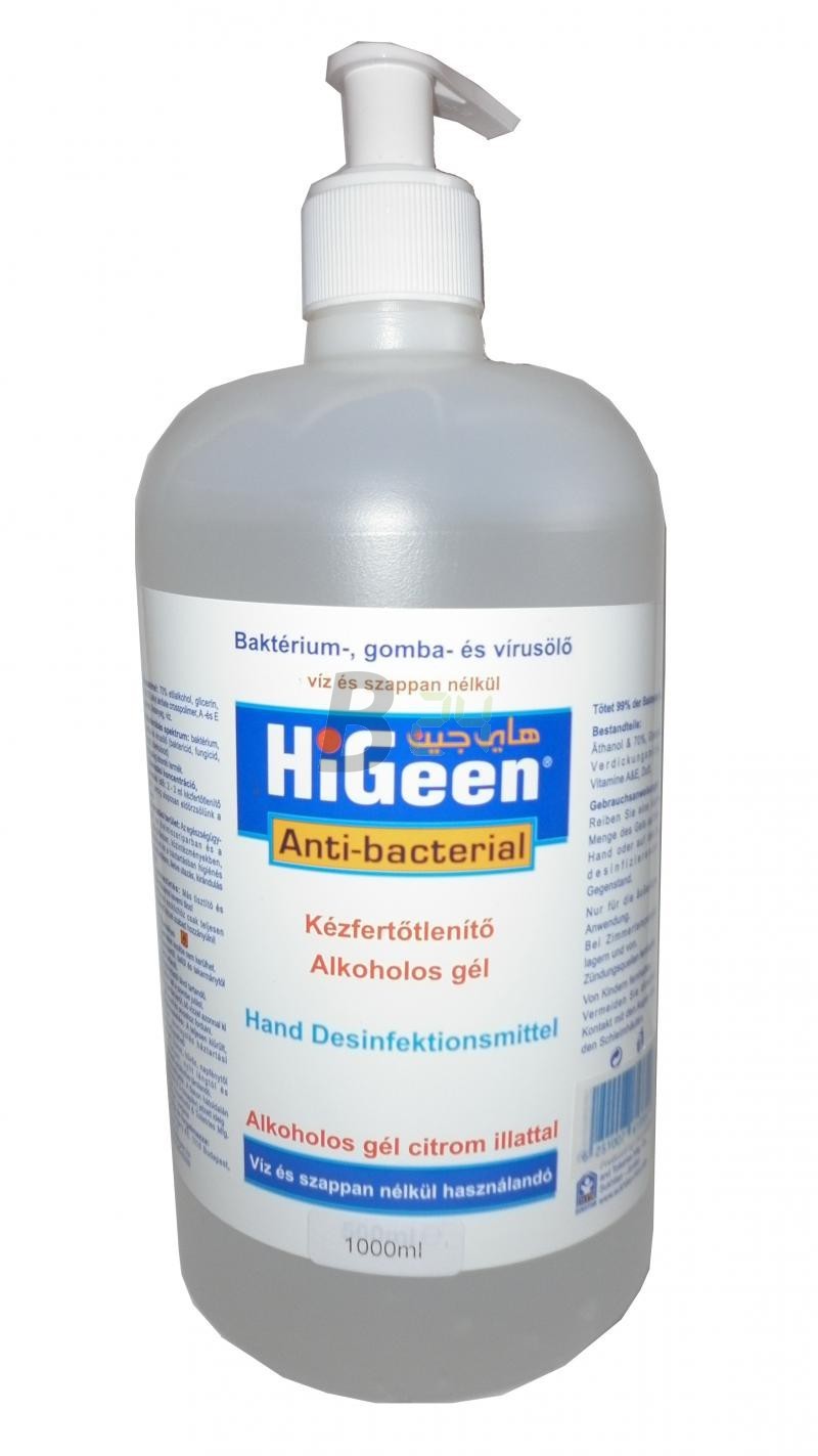Higeen alk. kézfert. gél pumpás 500 ml (500 ml) ML031090-21-8