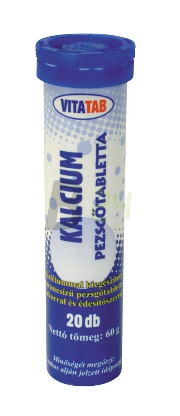 Vitatab pezsgőtabletta kalcium (20 db) ML034288-18-11