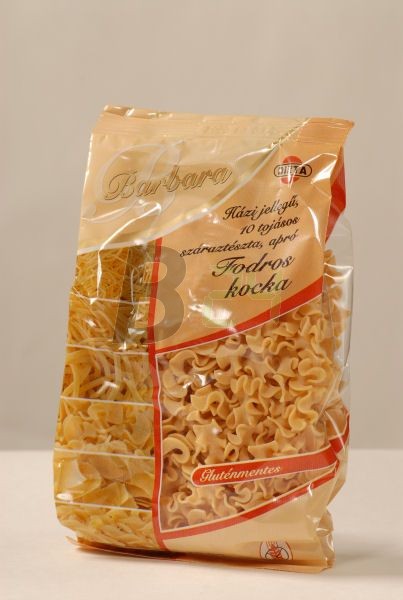 Barbara gluténmentes tészta fodros kocka (200 g) ML035087-33-5