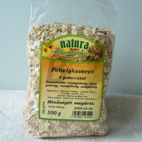 Natura pehelykeverék 4 gabonából 1000 g (1000 g) ML036407-30-9