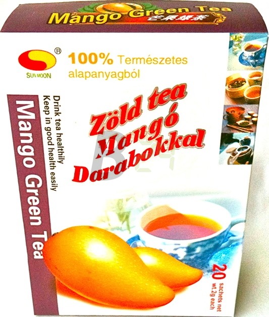 Sun moon zöld tea mangó (20 filter) ML037251-37-6