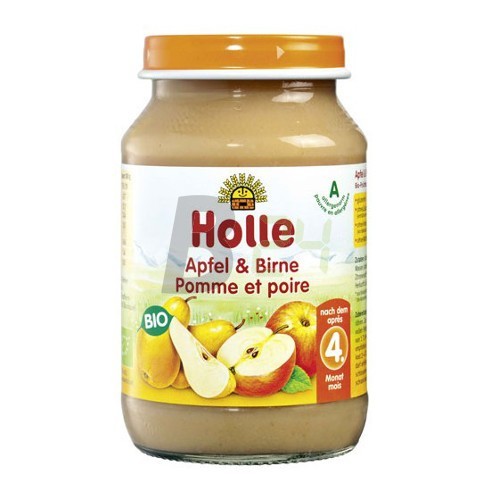 Holle bio bébiétel alma-körte (190 g) ML037305-8-10