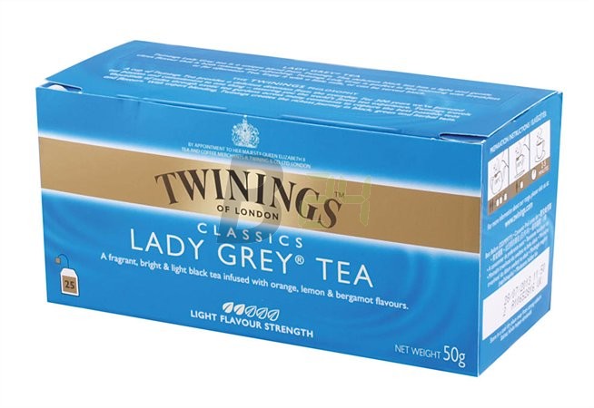 Twinings lady grey tea 25 db (25 filter) ML040533-12-8