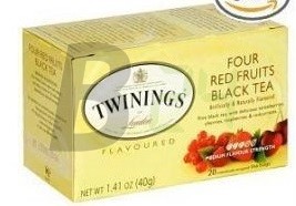 Twinings four red gyümölcs tea 25 db (25 filter) ML040537-36-5