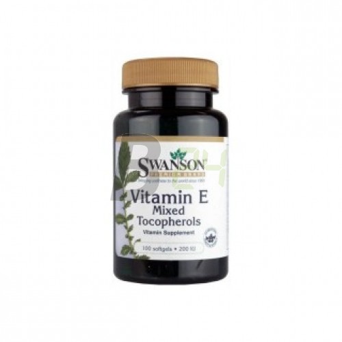 Swanson e-vitamin mix 200iu kapszula (100 db) ML043285-34-9