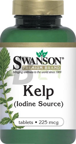 Swanson jód tengeri alga kelp tabletta (250 db) ML043794-18-9