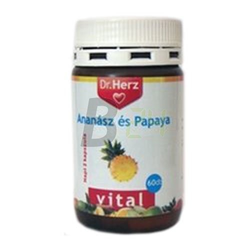 Dr.herz ananász-papaya kapszula (60 db) ML045148-17-10