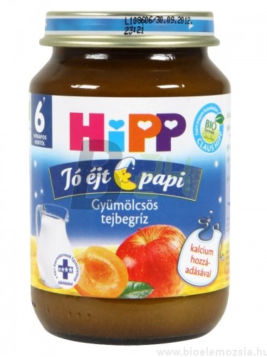 Hipp 5150 jó éjt papi gyümölcsös t.gríz (190 g) ML045205-10-2