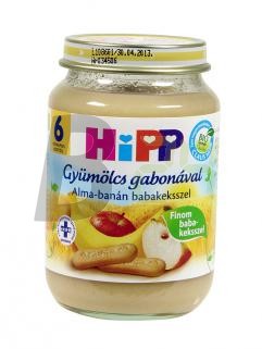 Hipp 4710 alma-banán babakeksszel (190 g) ML045207-8-10