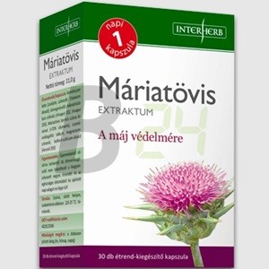 Interherb máriatövis extraktum (30 db) ML051633-17-7