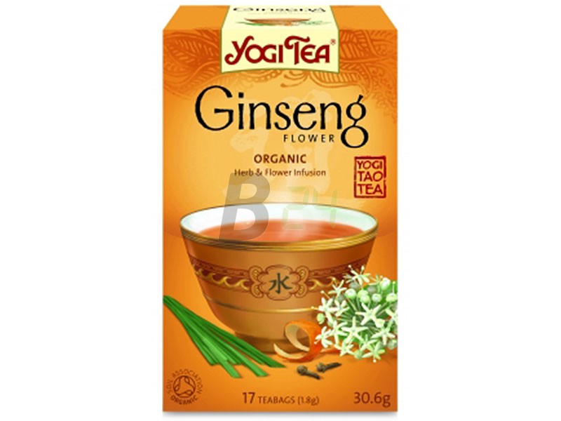 Yogi bio ginsengvirág tea 17 db (17 filter) ML051936-12-4