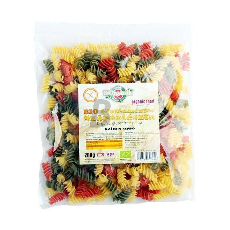 Biorganik bio tészta színes orsó (200 g) ML052115-9-10