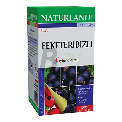 Naturland gyümölcstea feketeribizli (20 filter) ML052653-13-6