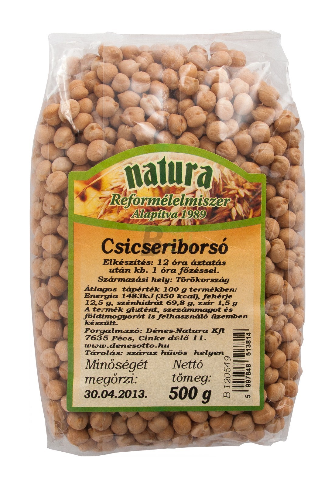 Natura csicseriborsó 500 g (500 g) ML053739-35-8