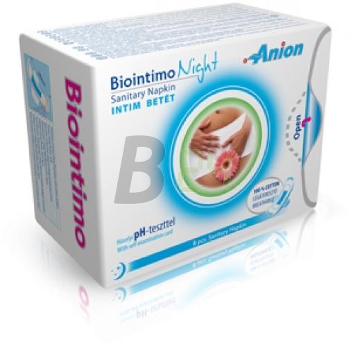 Biointimo intim betét night (8 db) ML054127-25-9