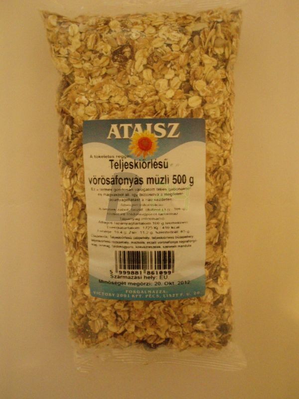 Ataisz t.k. vörösáfonyás müzli 500 g (500 g) ML054136-30-4