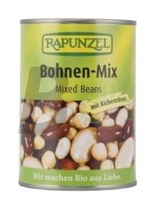 Rapunzel bio vegyes bab sós lében (400 g) ML054892-8-9