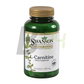 Swanson l-karnitin tabletta 100 db (100 db) ML054940-34-9