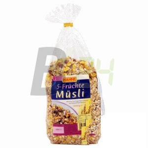 Hahne 5 gyümölcsös müzli (1000 g) ML055205-30-3