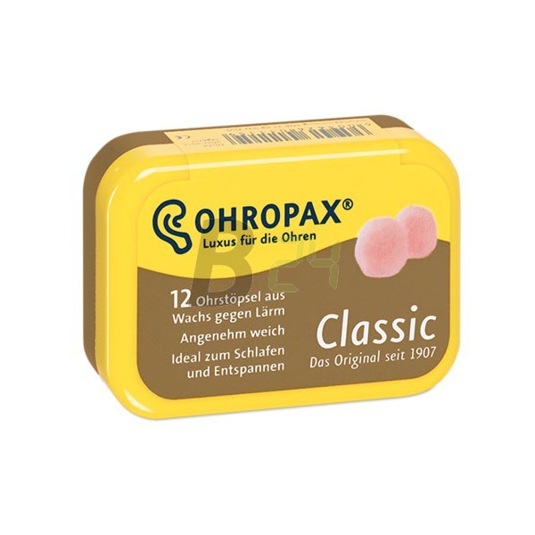 Ohropax füldugó classic 12 db (12 db) ML055260-25-4