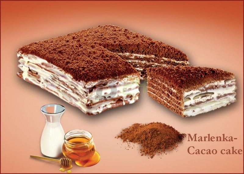Marlenka mézes torta kakaós (800 g) ML055364-28-5