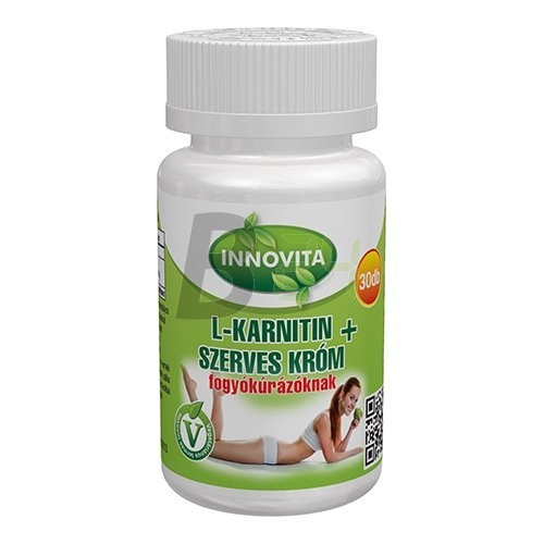 Innovita l-karnitin szerves króm tabl. (30 db) ML056751-35-7