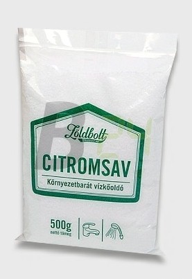 Zöldbolt citromsav 500 g (500 g) ML057247-20-10