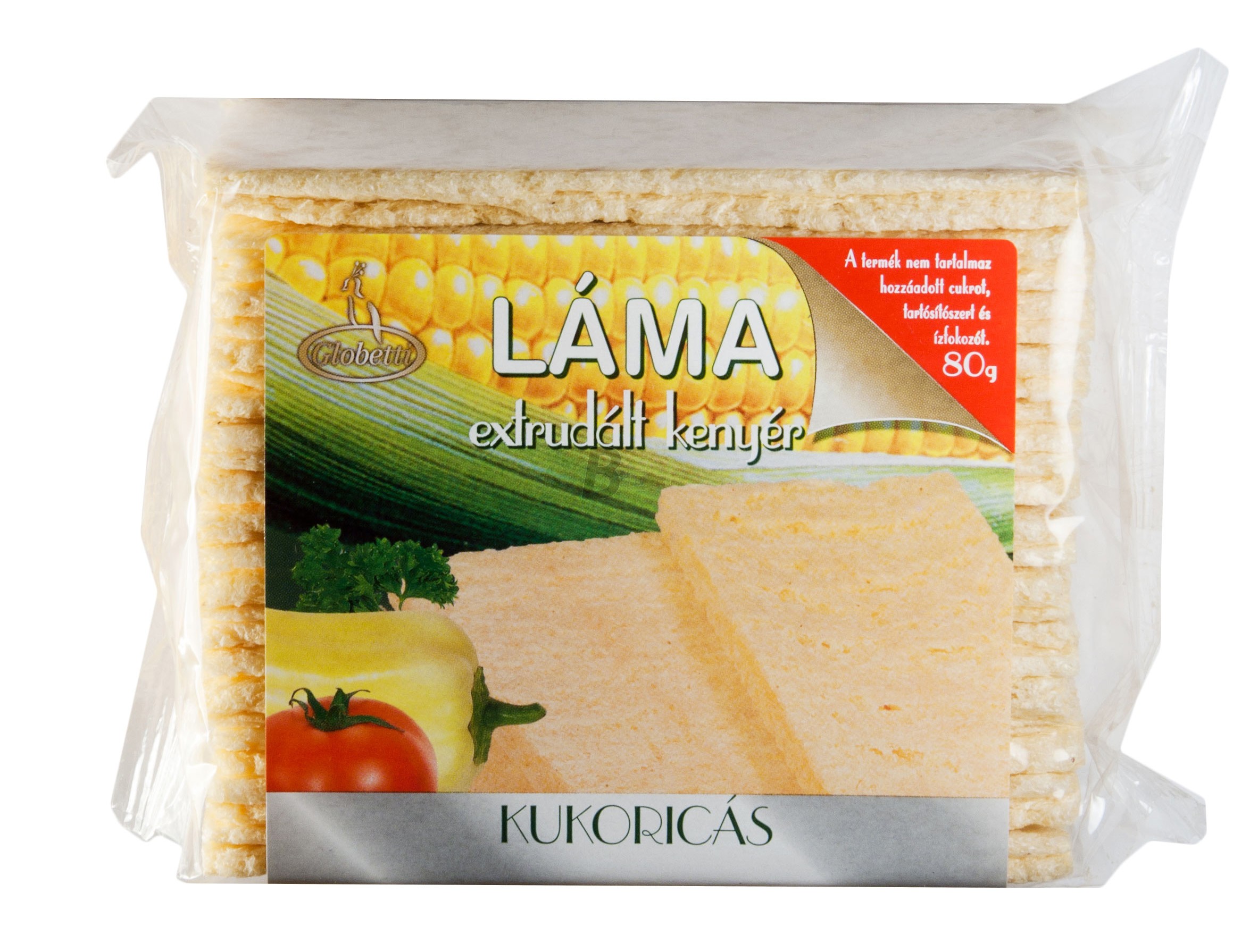 Láma extrudált kenyér kukoricás (80 g) ML057313-109-1