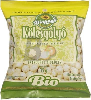 Biopont bio kölesgolyó sajtos-hagymás (75 g) ML058463-34-7