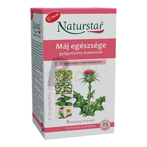 Naturstar máj egészsége teakeverék (25 filter) ML058593-13-4