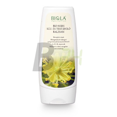 Biola bio hárs kéz-testáp.balzsam 200 ml (200 ml) ML058909-23-8