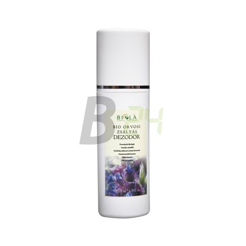 Biola bio orvosi zsályás dezodor 125 ml (125 ml) ML061586-22-10