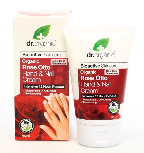 Dr.organic bio rózsa kéz-és körömápoló (125 ml) ML063621-28-2
